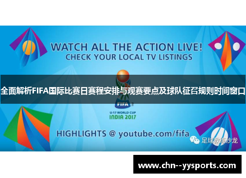 全面解析FIFA国际比赛日赛程安排与观赛要点及球队征召规则时间窗口